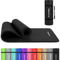 Yoga Mat Premium Non Slip Thick 0.6in Cushion - Comfortable Home