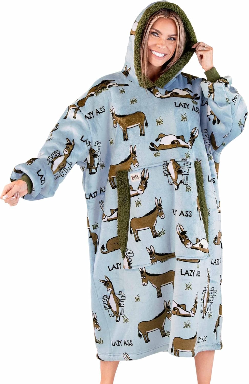 LazyOne Oversized Blanket Hoodie for Ultimate Comfort and Warmth