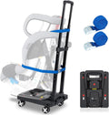 Car Seat Travel Cart for Airport - Compact, Smooth 360 Wheels