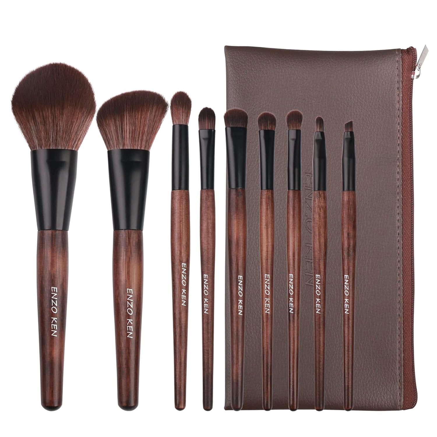 Bamboo Makeup Brushes Set Professional for Flawless Application
