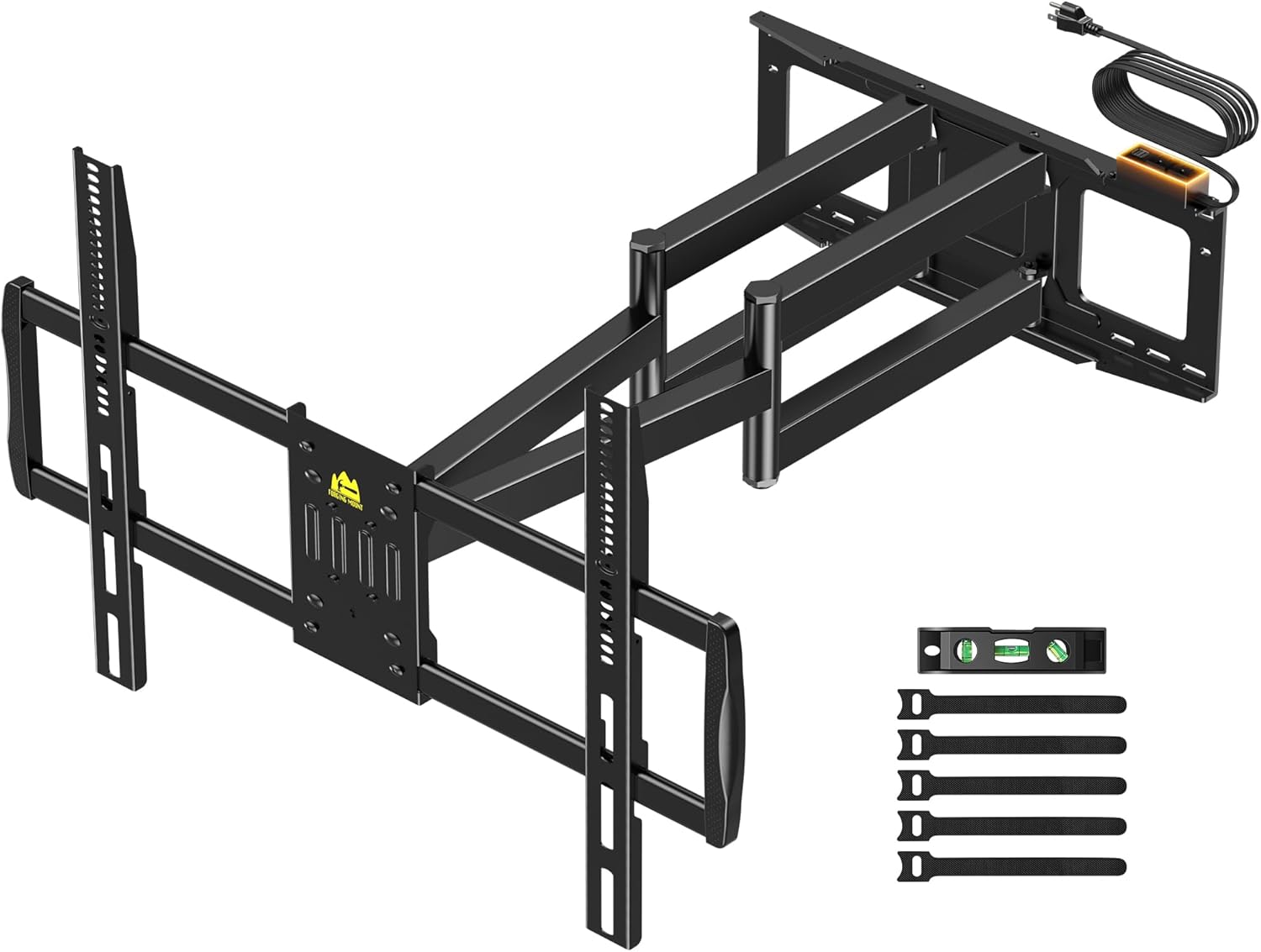 Full Motion TV Wall Mount 220 lbs Capacity