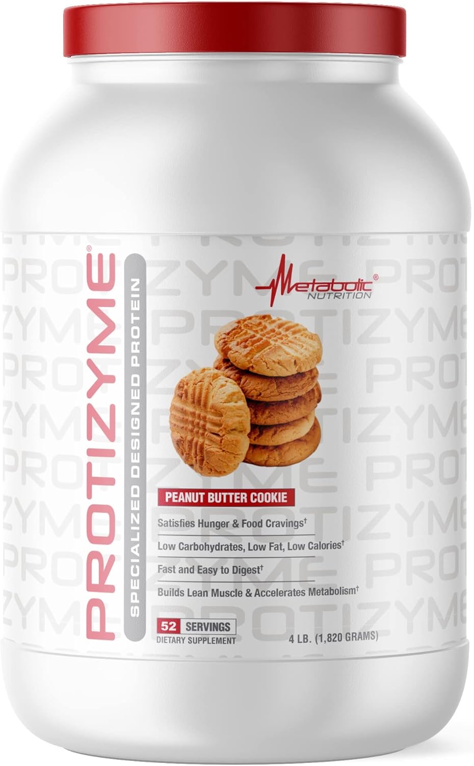 Metabolic Nutrition Protizyme Whey Protein Powder for Health