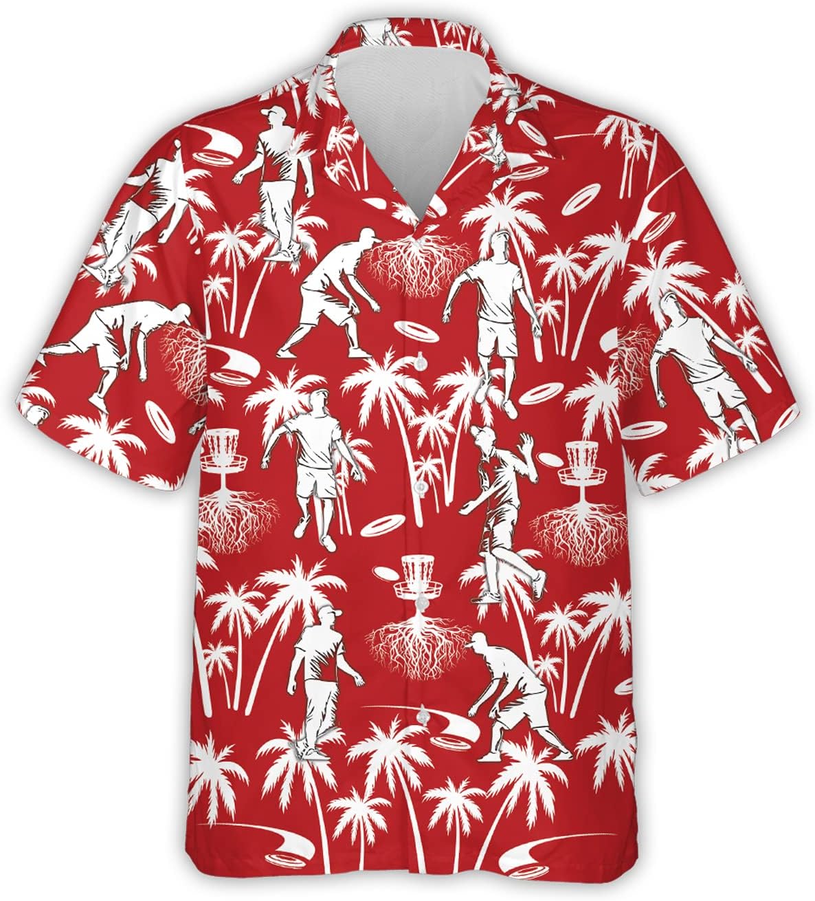 Disc Golf Player Hawaiian Shirt - Beach Ready!