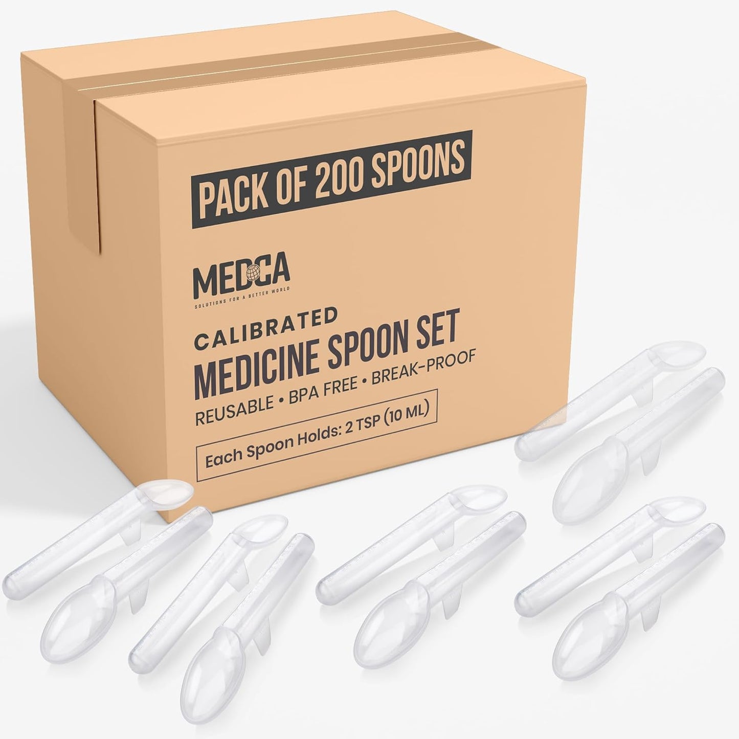 Calibrated Medicine Spoon for Kids - Accurate Liquid Dosing