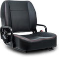 Universal Forklift Seat with Adjustable Back and Safety Belt - Durable