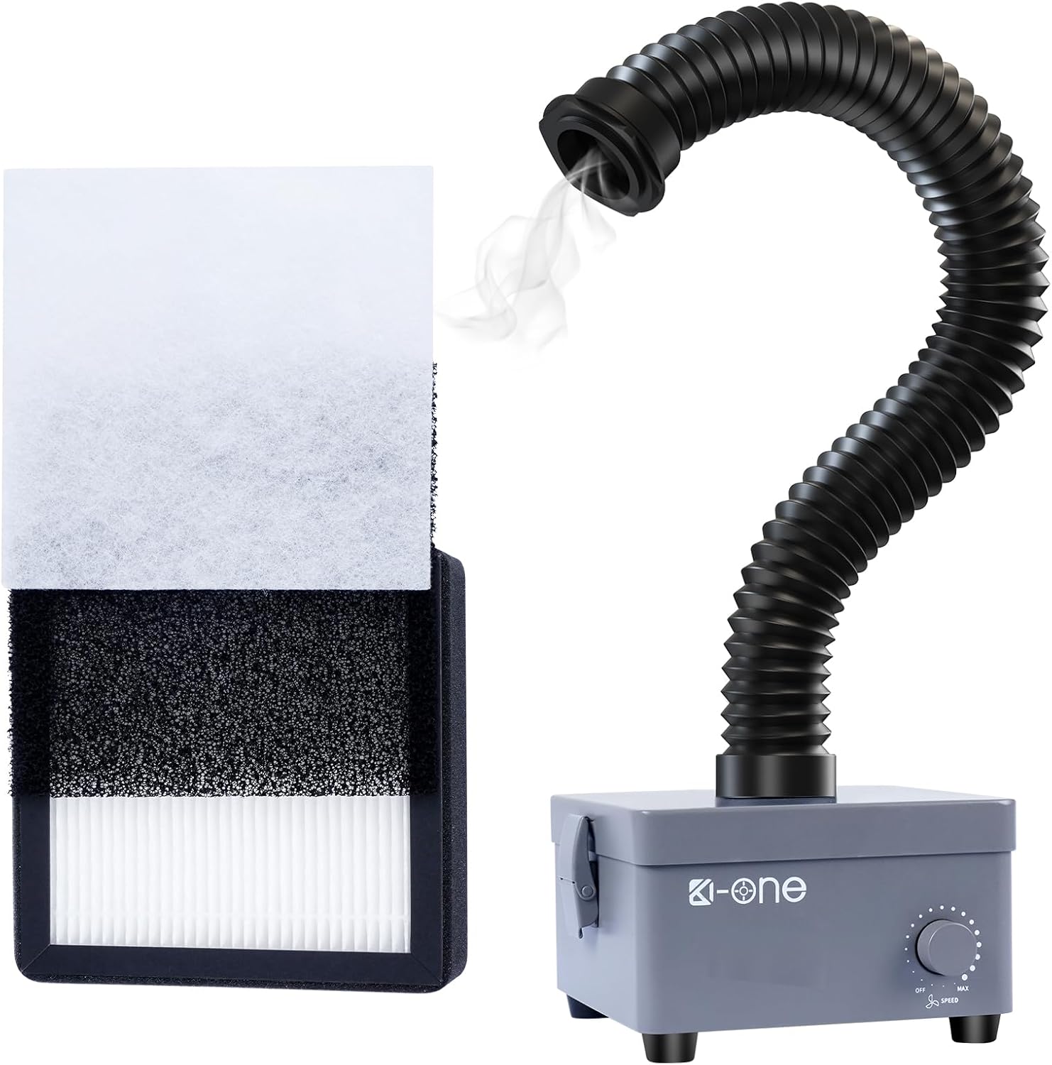 Solder Fume Extractor with Strong Suction for Clean Air