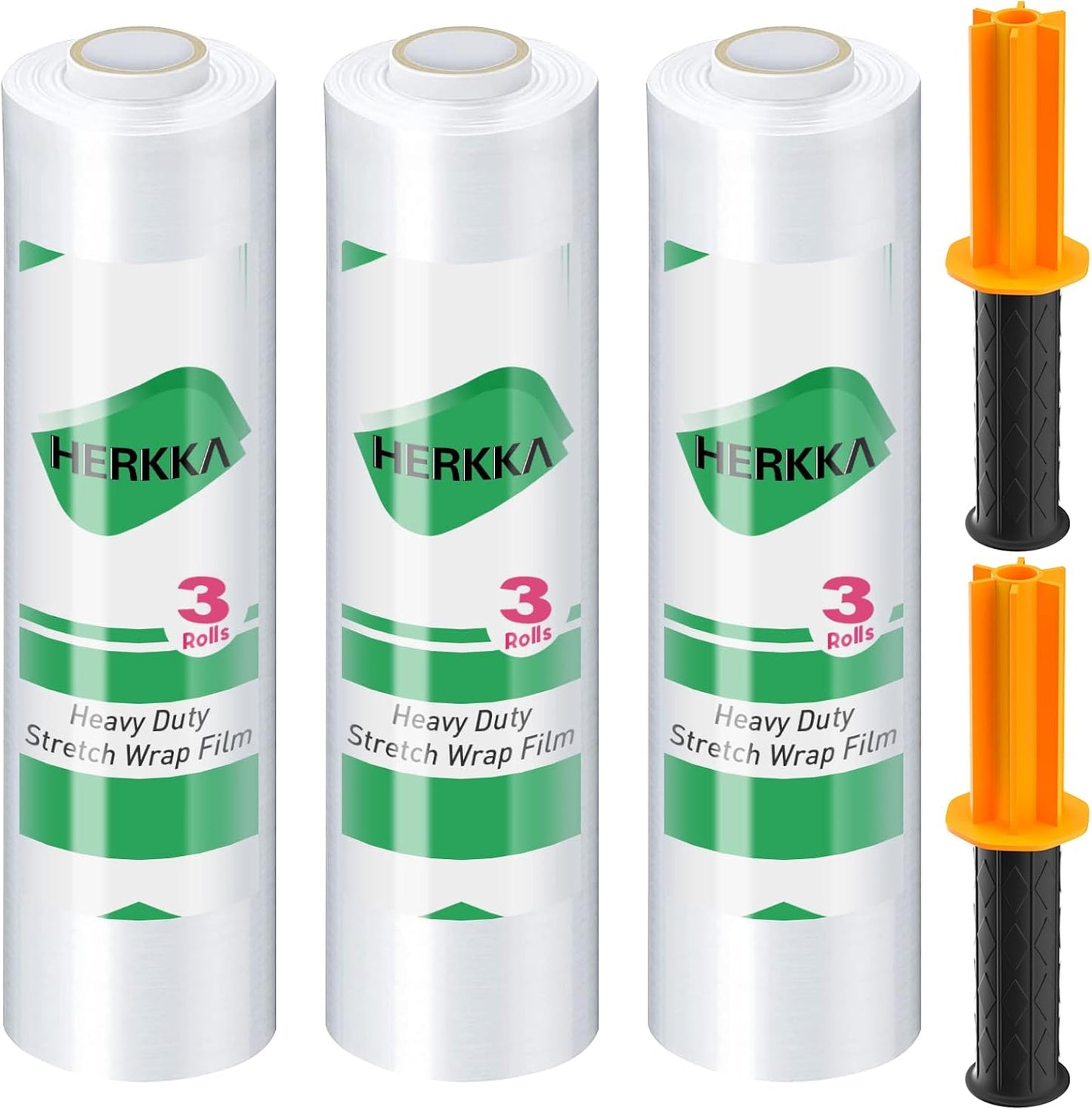 Industrial Strength Stretch Film with Handles for Moving and Storage
