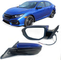 Left Driver Side Door Mirror for 2016-2021 Honda Civic LX SE Sport