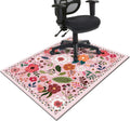 Office Chair Mat for Hardwood & Tile Floor 36in x 48in - Boho Floral