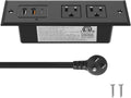 Recessed Power Strip with 20W USB C and Fast USB A - Furniture