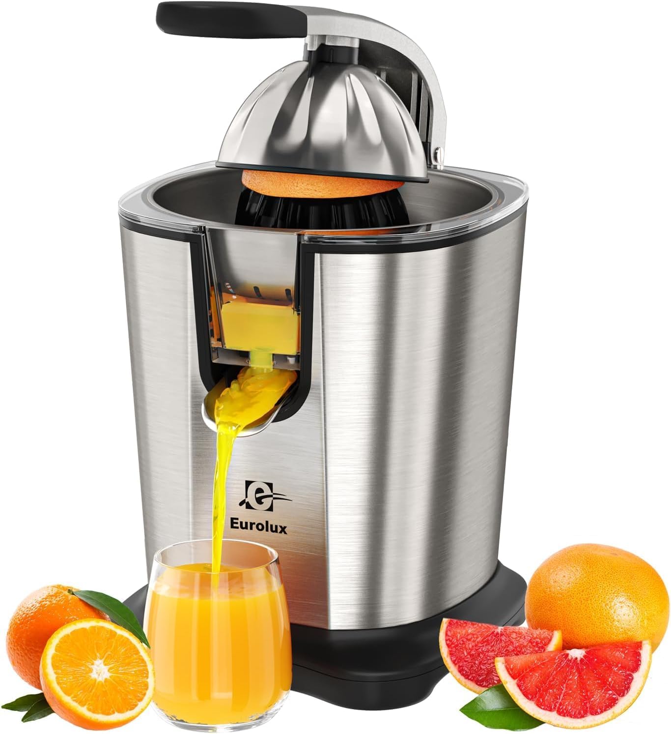 Eurolux Electric Citrus Juicer Power Pro for Smooth Juicing