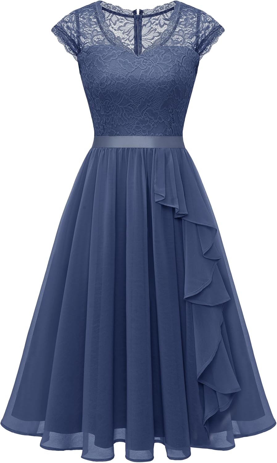Wedtrend Women's Short Prom Dress Ruffle Cocktail Floral Homecoming