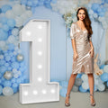 marquee numbers large 1st-birthday number 1 - 4ft light up decor