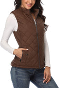 MISS MOLY Women Lightweight Quilted Padded Vest for Comfort