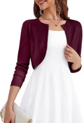 OmicGot Women's Long Sleeve Cardigan for Dresses and More