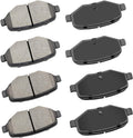cci yu D1258 D1377 Ceramic Front Rear Disc Brake Pad Set - Quiet