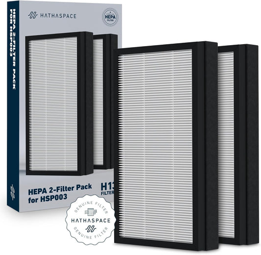 H13 True HEPA Filter Replacement for HATHASPACE HSP003 Air Purifier