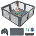 Foldable Playpen for Babies and Toddlers 51in - Portable Play Yard