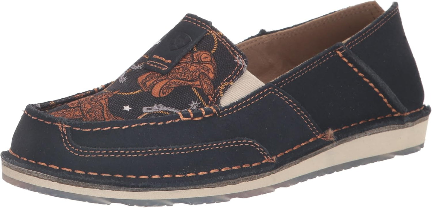 Ariat Womens Cruiser Embossed Moccasins Flats for Casual Style