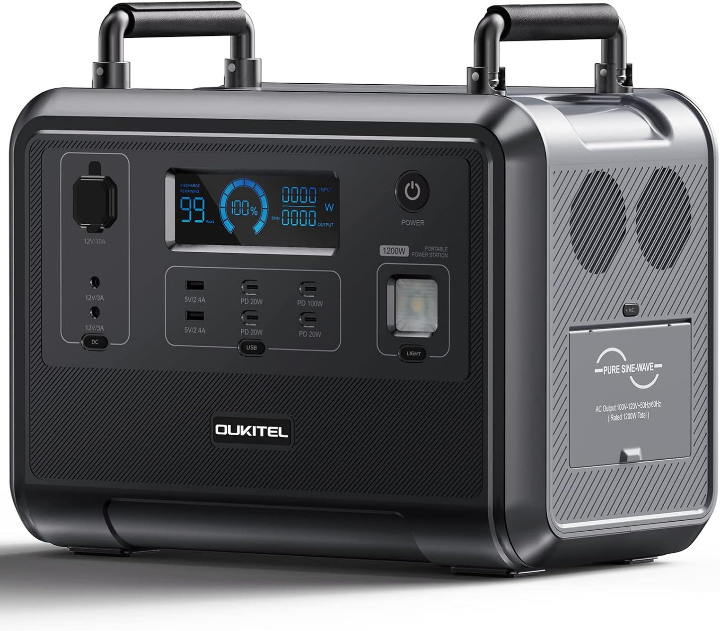 Oukitel 1200W Solar Generator: Reliable Power Anywhere