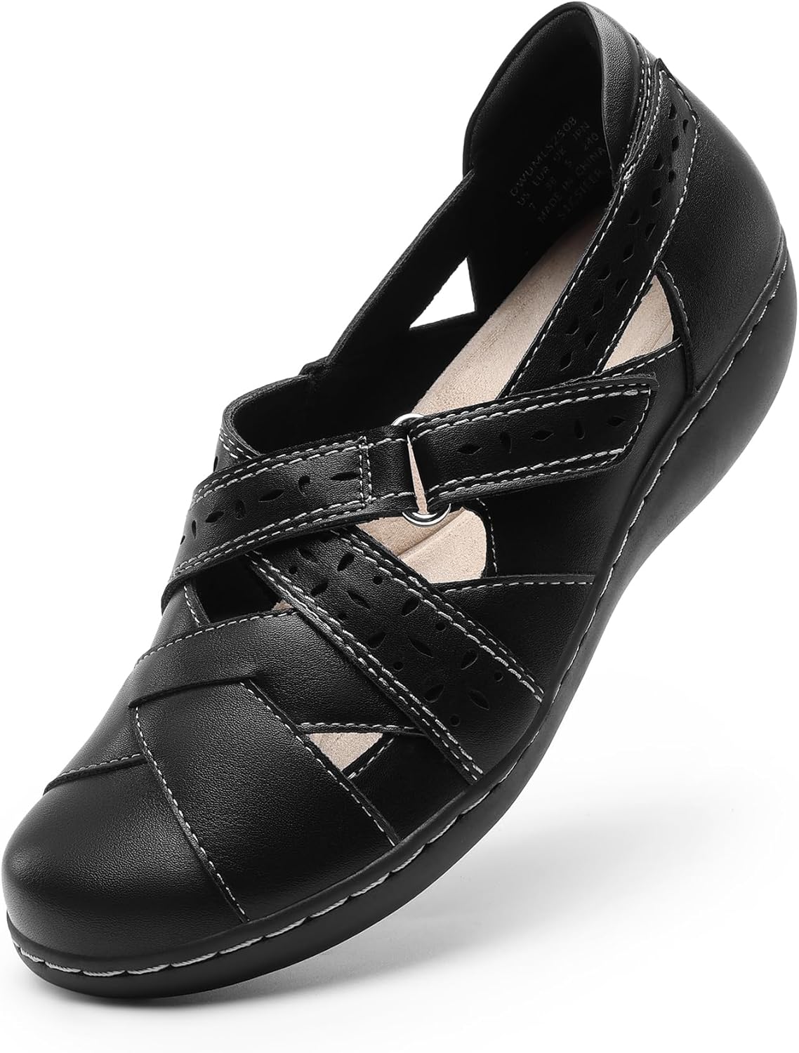 DREAM PAIRS Women's Comfortable Casual Walking Flats Shoes