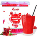 Pomegranate Popping Boba Pearls - Ready To Eat Topping for Drinks
