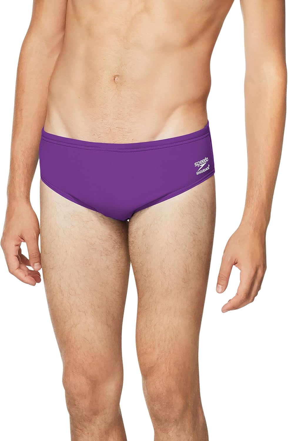 Speedo Men's Standard Swimsuit Brief Endurance+ Solid for Comfort