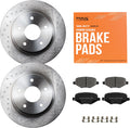 StyleMAX Rear Brake Kit for Chrysler Town & Country 2008-2016 1 Piston