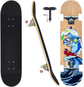Skateboards for Beginners and Youths - 31 Inch Pro Complete Board