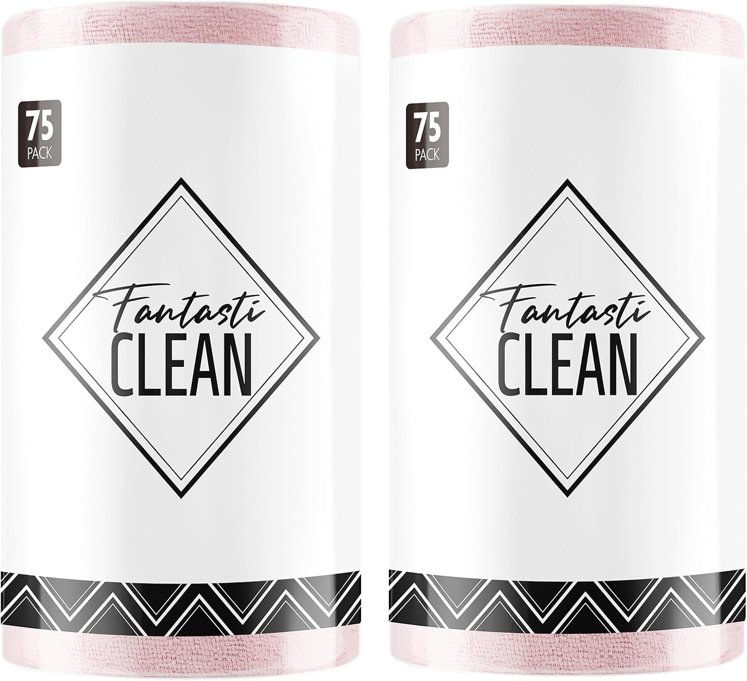 Fantasticlean Microfiber Cleaning Cloth Roll - 150 Pack for Home