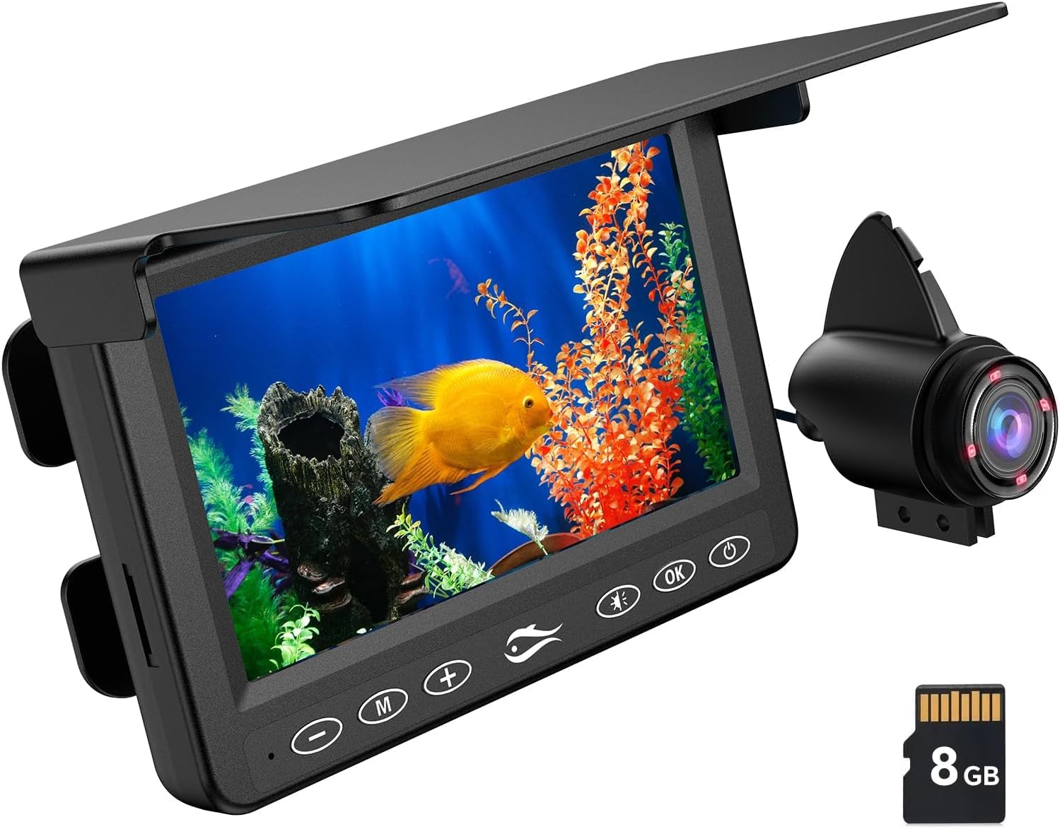 HD Underwater Fishing Camera with DVR & LCD Monitor