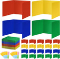 Colorful Privacy Folders for Student Desks - Durable Plastic Testing