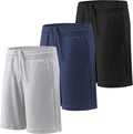 Boy's Athletic Shorts 5-Pack - Quick Dry Active Performance for Sports