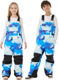Kids Snow Bibs Ski Snowboard Pants - Warm Waterproof Overalls