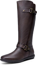 Women's Wide Calf Knee High Boots - Cozy Faux Fur Winter