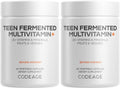 Codeage Teen Multivitamin Supplement - Daily Vitamins for Ages 12-18