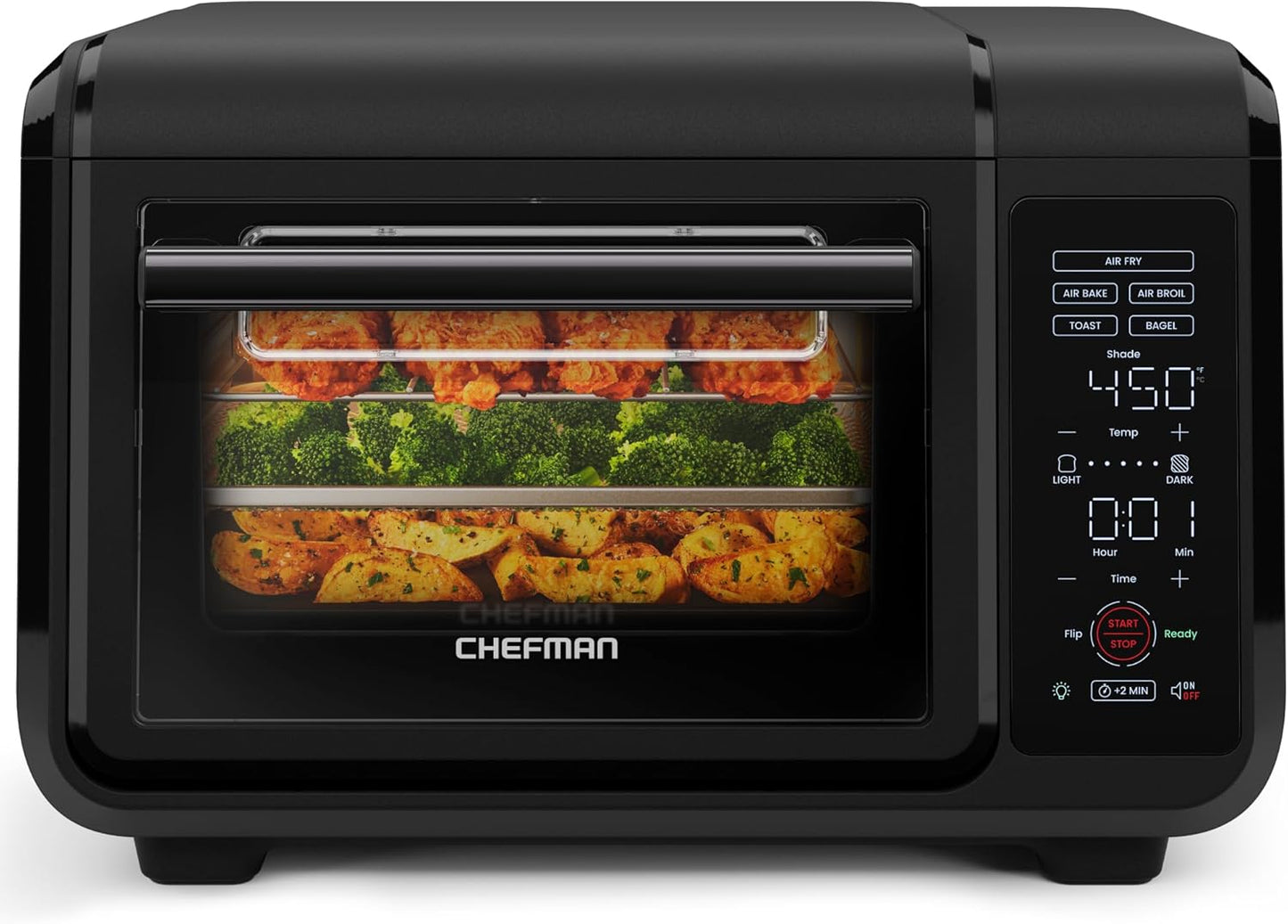 Chefman 15 Qt. Air Fryer Toaster Oven: Quick & Healthy!