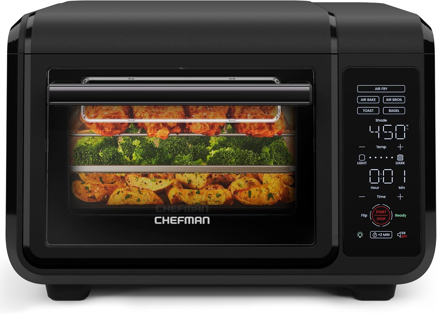 Chefman 15 Qt. Air Fryer Toaster Oven: Quick & Healthy!