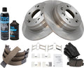 Rear Ceramic Brake Kit for 2004-2008 Acura TL and 2003-2011 Honda