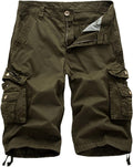 Women's Casual Cargo Shorts with Pockets from FOURSTEEDS for Comfort