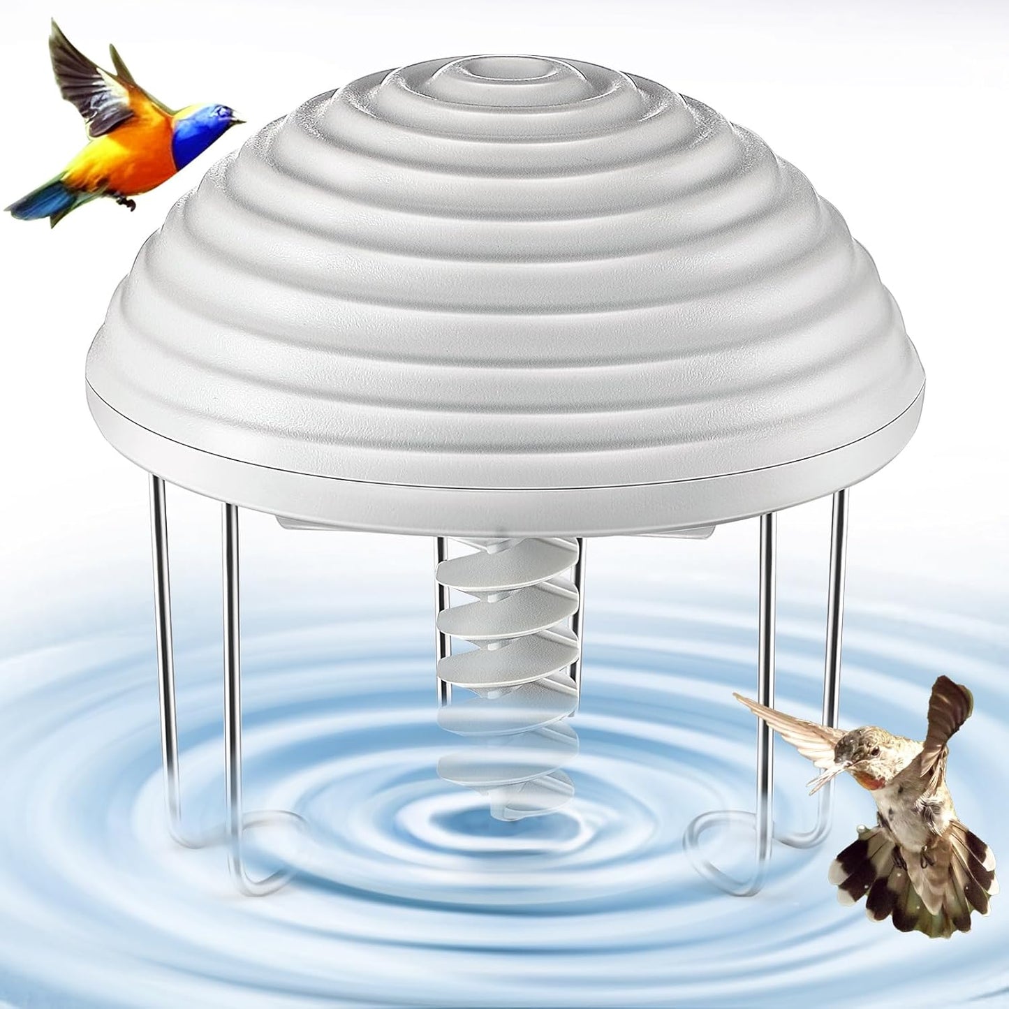 Water Agitator for Bird Bath - Battery Powered Circulator