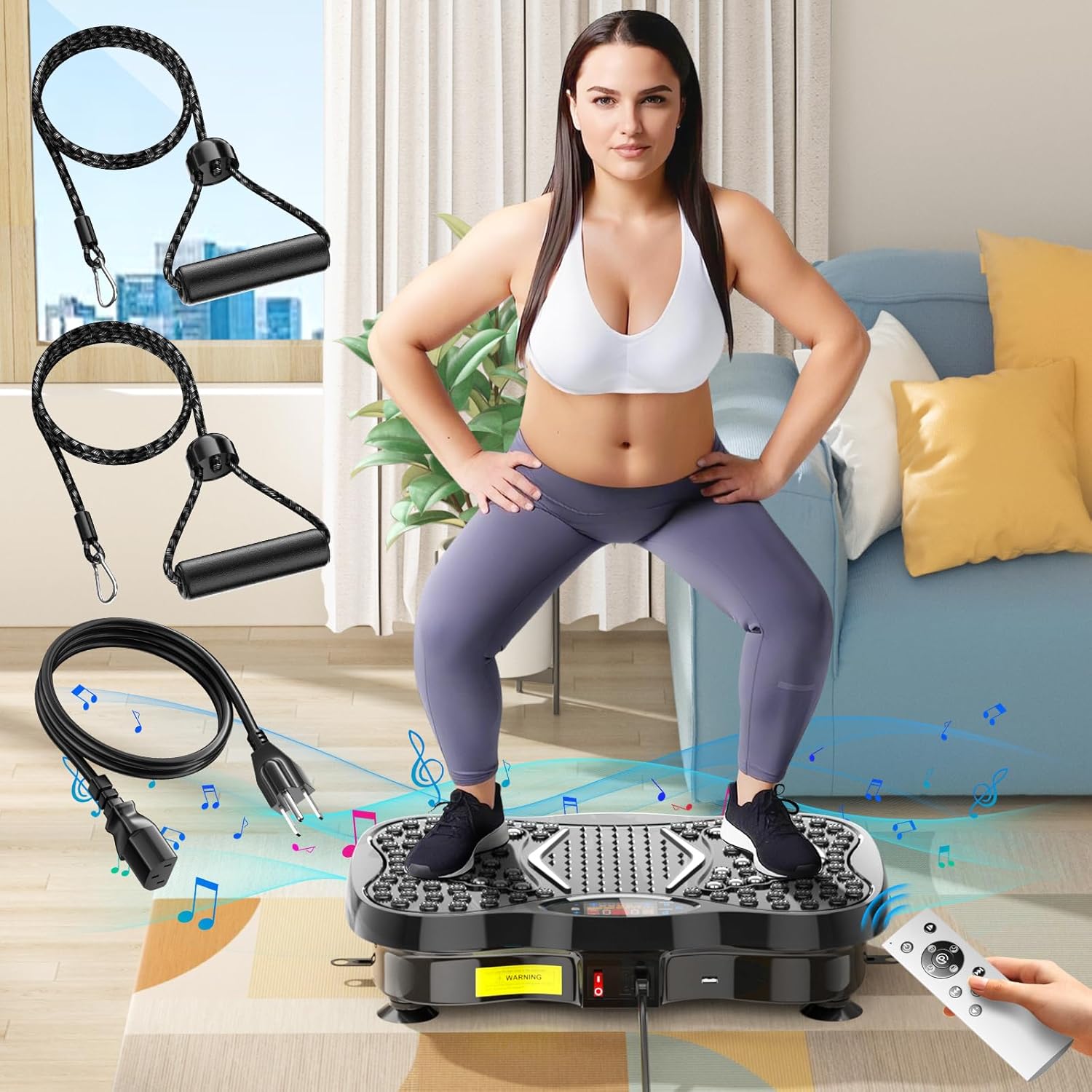 Vibrate for Fitness: Tone & Shape with 330 lbs Capacity