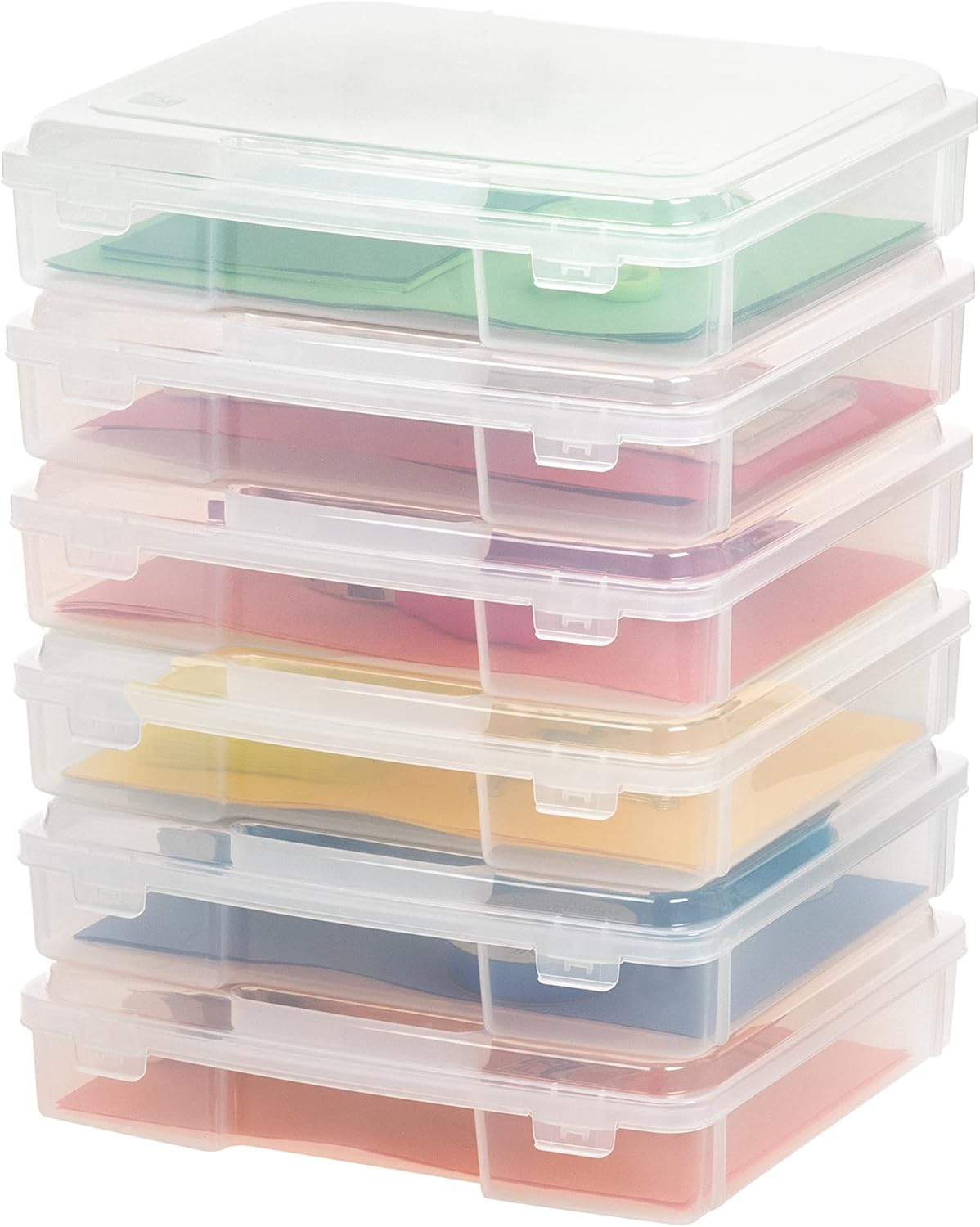 IRIS USA Board Game Storage Craft Organizer Box for Hobbies