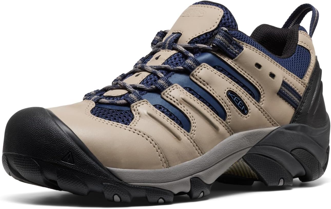 KEEN Utility Men's Lansing Low Steel Toe Work Shoes for Comfort
