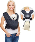 Dog Carrier for Small Dogs Front Facing Sling - Hands-Free Comfort
