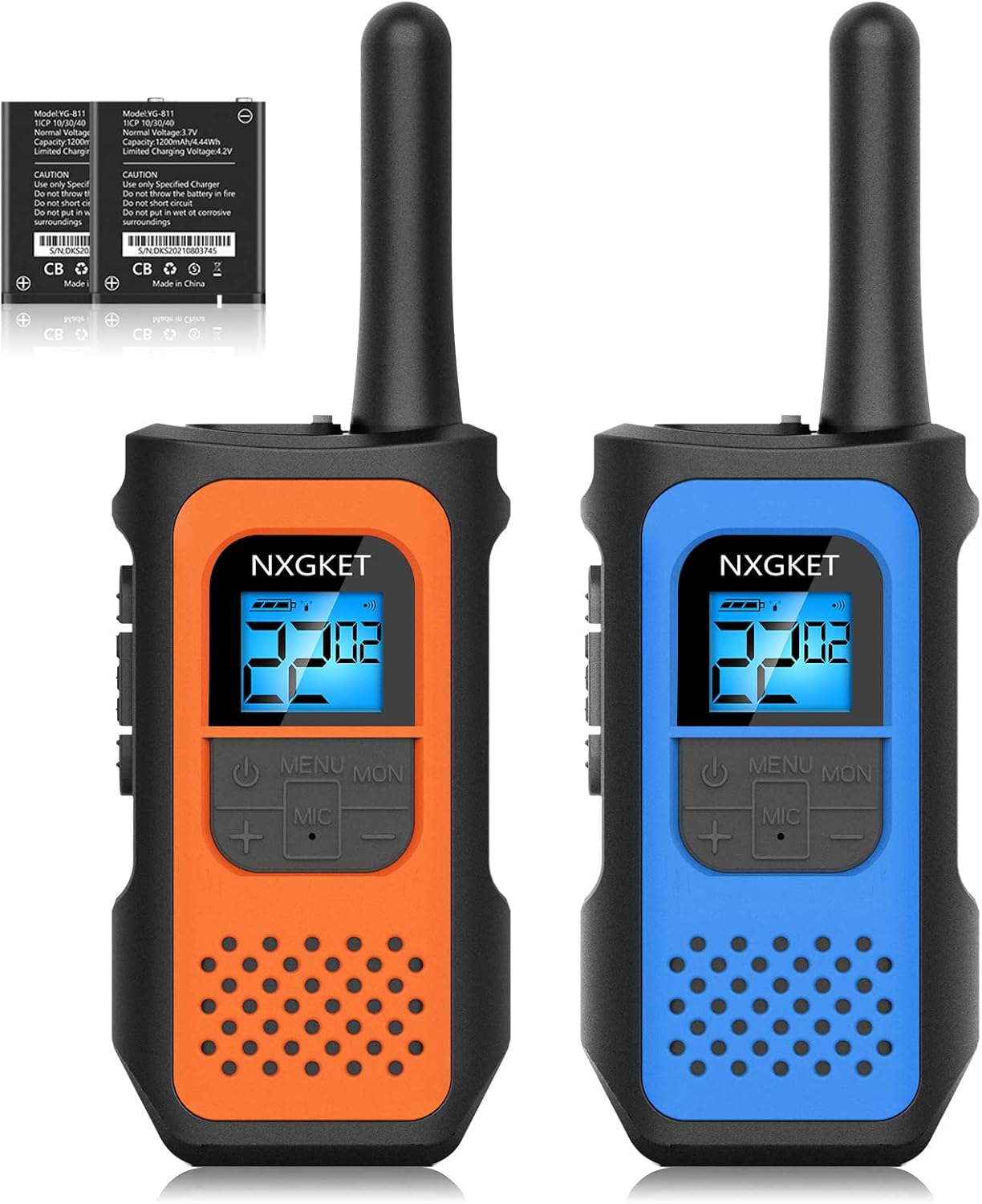 NXGKET Walkie Talkies Long Range 2 Way Radios for Outdoor Use