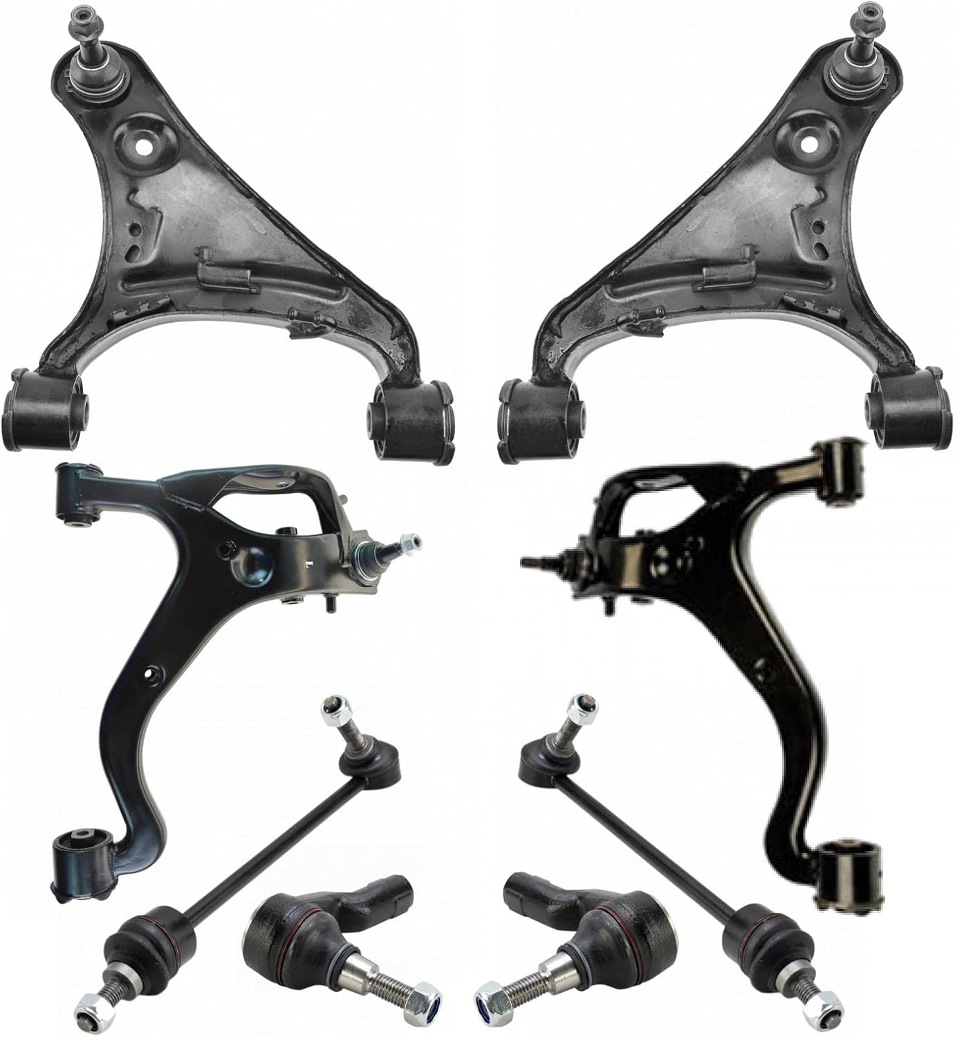 TRQ Front Steering & Suspension Kit for 2005-2009 Land Rover LR3