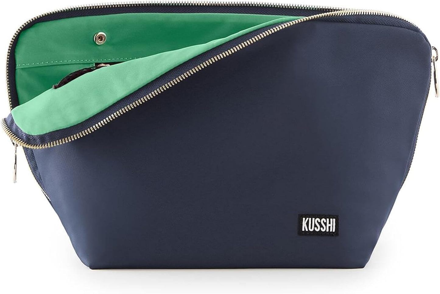KUSSHI Washable Travel Makeup Bag for Effortless Organization