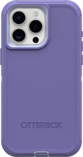 iPhone 15 Pro Max Defender Case - Mountain Majesty Purple - Rugged Fit