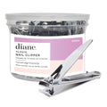 Stainless Steel Nail Clippers with Fold Out File - Bulk Pack of 72